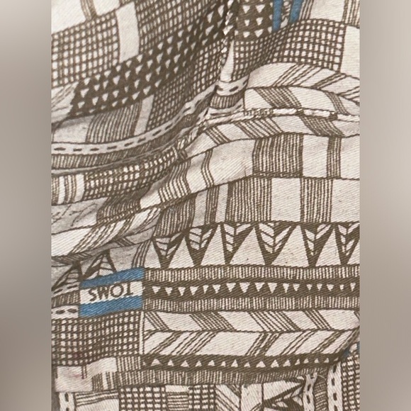 NWOT Toms red gray Cascade Raffia Woven Hobo bag 17x22 PURSE-SALE was $50 - Picture 8 of 8